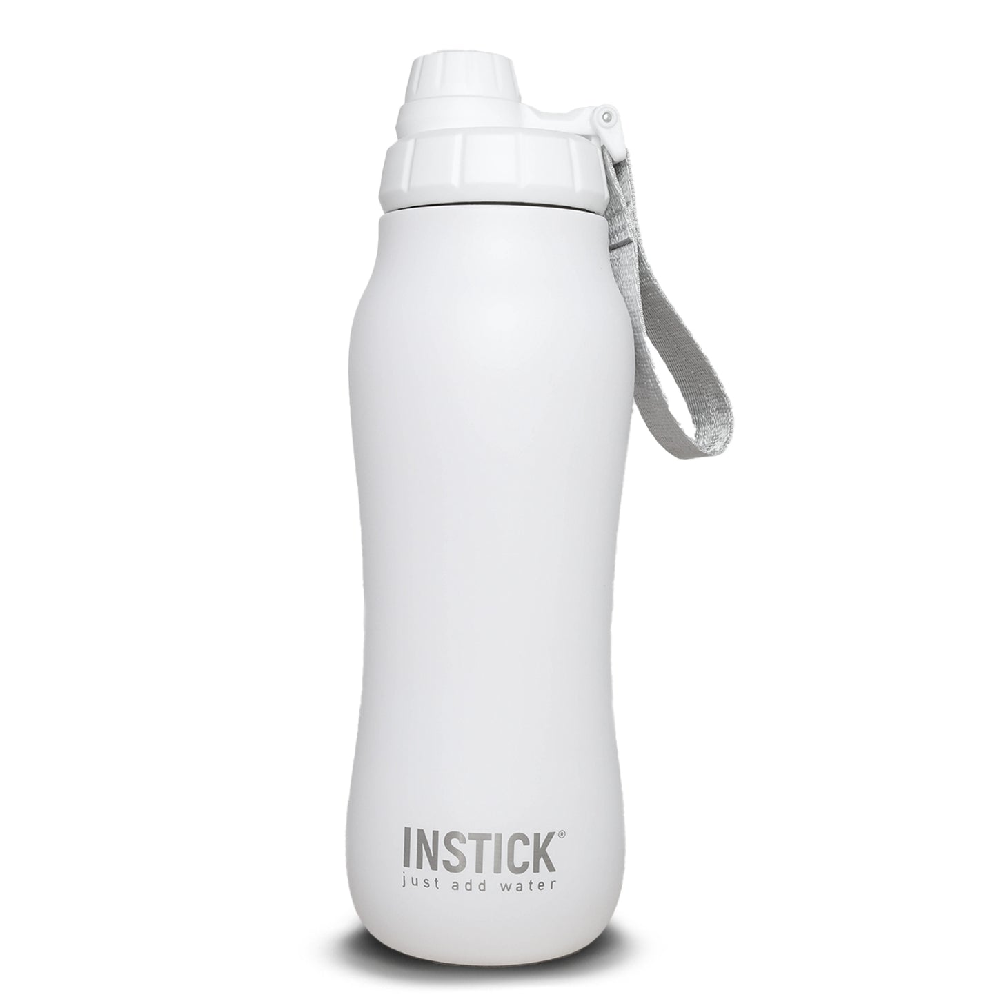 INSTICK θερμός απο Ανοξείδωτο Ατσάλι 1,2 L - ΑΣΠΡΟ