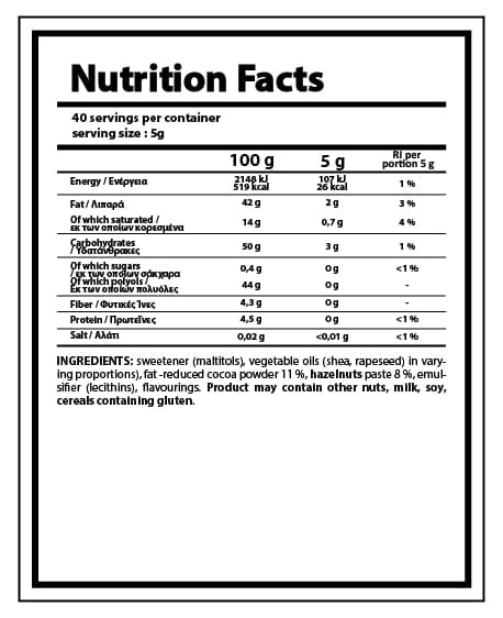 HAZELNUT & COCOA SPREAD 200g