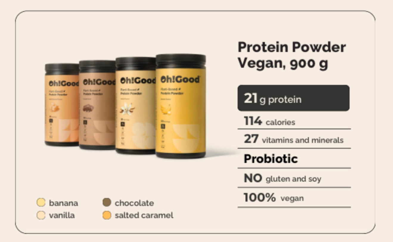 *limited edition* PROTEIN POWDER 900gr - Strawberry & coconut