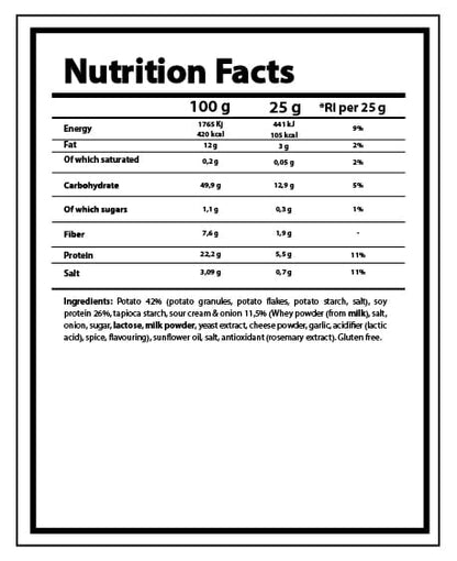Protein Chips BBQ 50gr