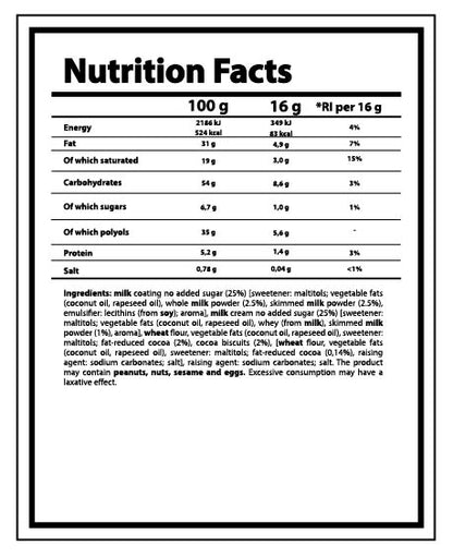 Fit Cookies - Cookies & Cream 128gr