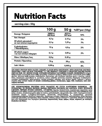 PREMIUM WHEY SALTED CARAMEL 500G