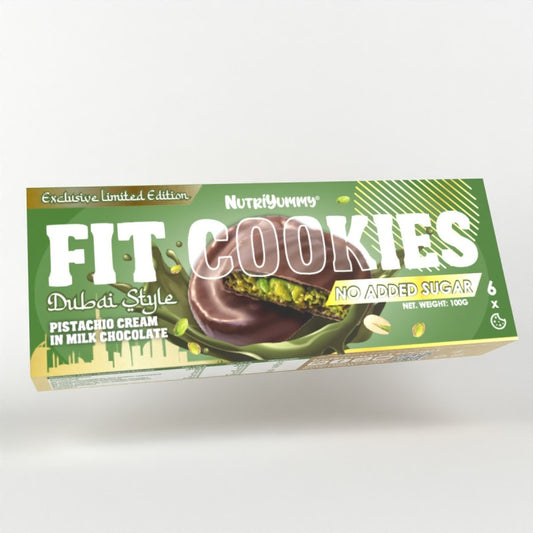 DUBAI CHOCOLATE FIT COOKIES - no added sugar 100gr