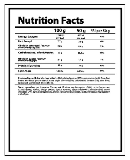 HIGH PROTEIN CHIPSPRO® POMODORO