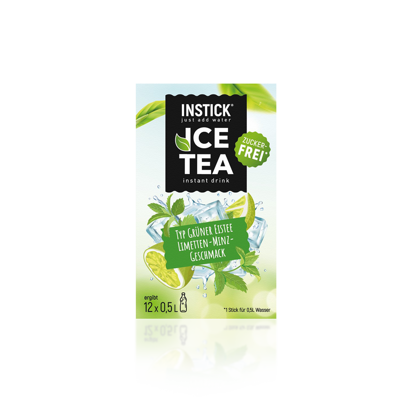 Green Ice Tea Lime Mint