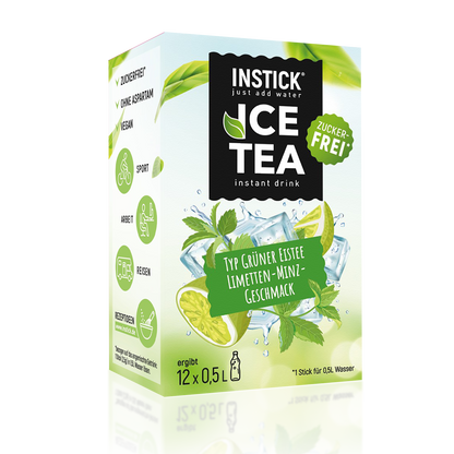 Green Ice Tea Lime Mint