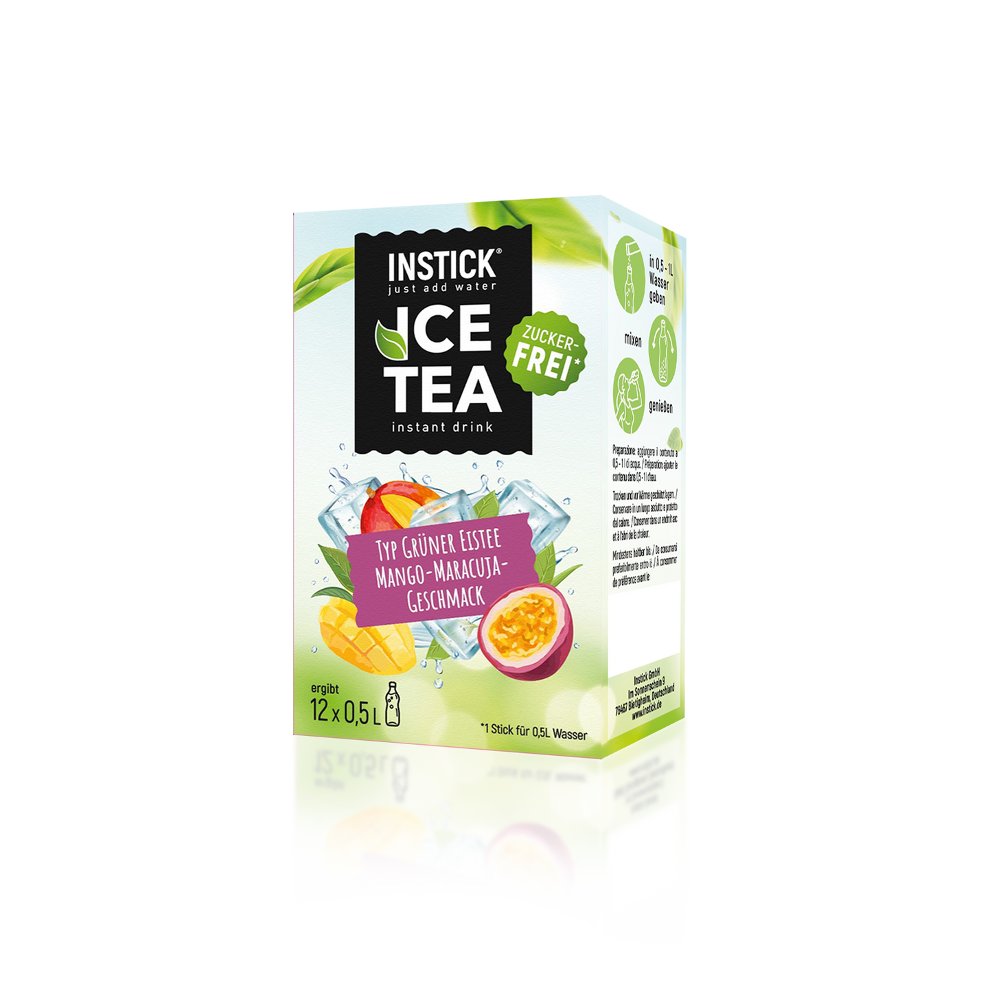  Green Ice Tea Mango & Passionfruit